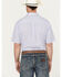 Image #4 - George Strait by Wrangler Men's Paisley Print Short Sleeve Button-Down Western Shirt, Red, hi-res