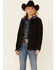 Image #1 - Powder River Outfitters Women's Solid Honeycomb Performance Zip-Front Jacket, Black, hi-res