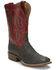 Image #1 - Tony Lama Men's Augustus Western Boots - Broad Square Toe, Grey, hi-res