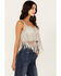 Image #3 - Idyllwind Women's Georgia Fringe Lace-Up Bustier, Stone, hi-res