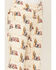 Image #2 - Rock & Roll Denim Girls' Desert Print Flare Jeans, Beige/khaki, hi-res