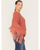 Image #2 - Wild Moss Women's Fringe Sweater, Rust Copper, hi-res