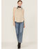Image #4 - Wild Moss Women's Crochet Studded Yoke Flowy Tank Top, Cream, hi-res