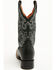 Image #5 - Dan Post Women's Lizzie Performance Western Boots - Broad Square Toe, Black, hi-res