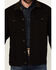 Image #3 - Cody James Men's Ozark Memphis Washed Rancher Jacket - Tall, Black, hi-res