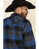 Image #5 - Resistol Men's Montreal Large Plaid Long Sleeve Western Shirt , Blue, hi-res