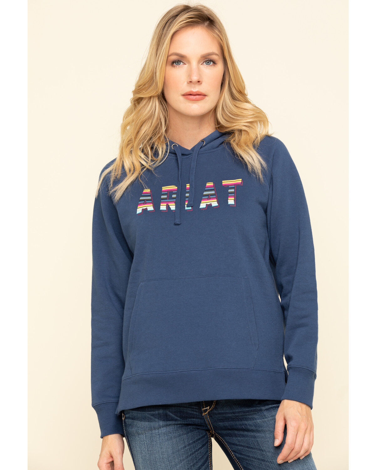 marine blue hoodie
