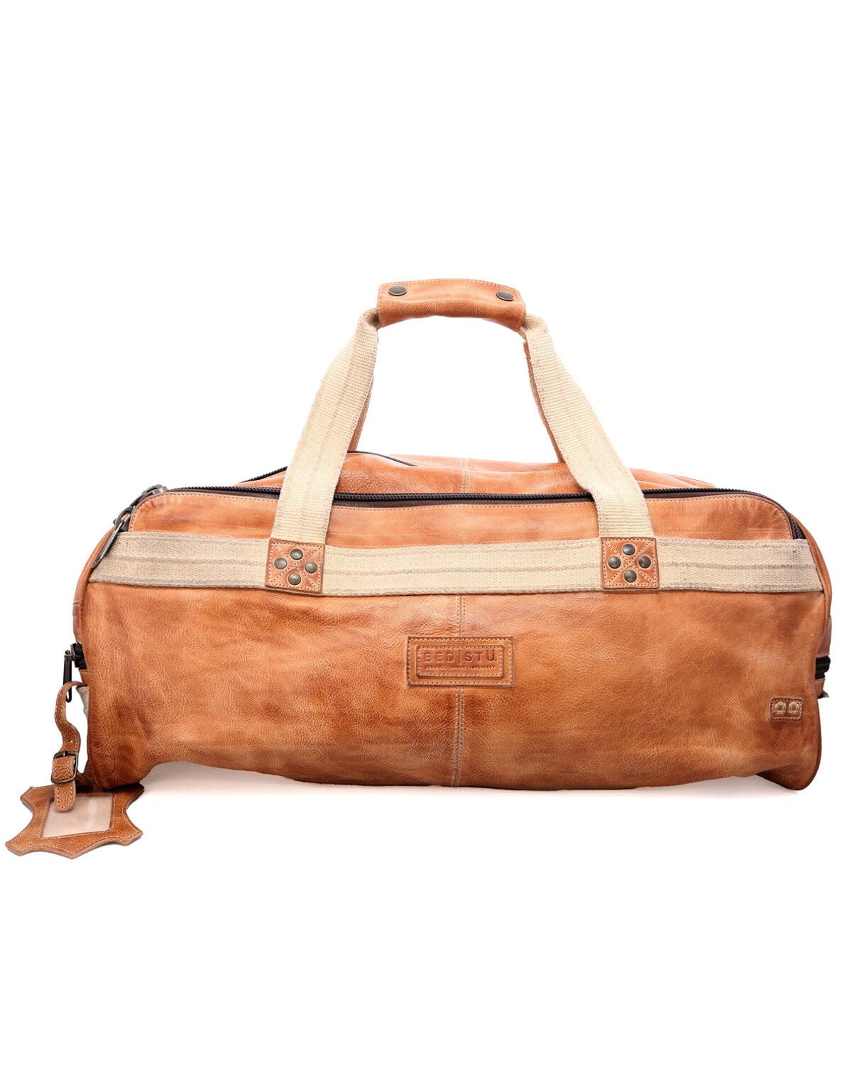 Image #1 - Bed Stu Ruslan Duffle Bag, Tan, hi-res