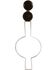 M & F Western Quick Stick Hat Rack, Silver, hi-res