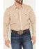 Image #3 - Gibson Trading Co Men's Sand Trap Striped Long Sleeve Snap Western Shirt - Big, Tan, hi-res