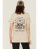 Image #1 - Ariat Women's Rebar Born For This Short Sleeve Graphic Work Tee, Beige, hi-res