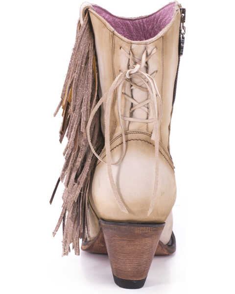 Junk Gypsy by Lane Cream Spirit Animal Boots - Snip Toe , Cream, hi-res