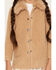 Image #3 - Shyanne Girls' Highland Reversible Faux Suede Sherpa Jacket, Rose, hi-res