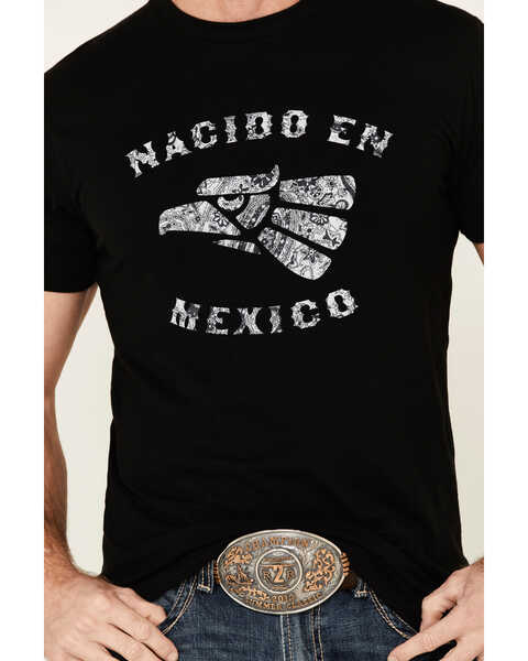 Image #3 - Cody James Men's Mexico Eagle Graphic Short Sleeve T-Shirt , Black, hi-res