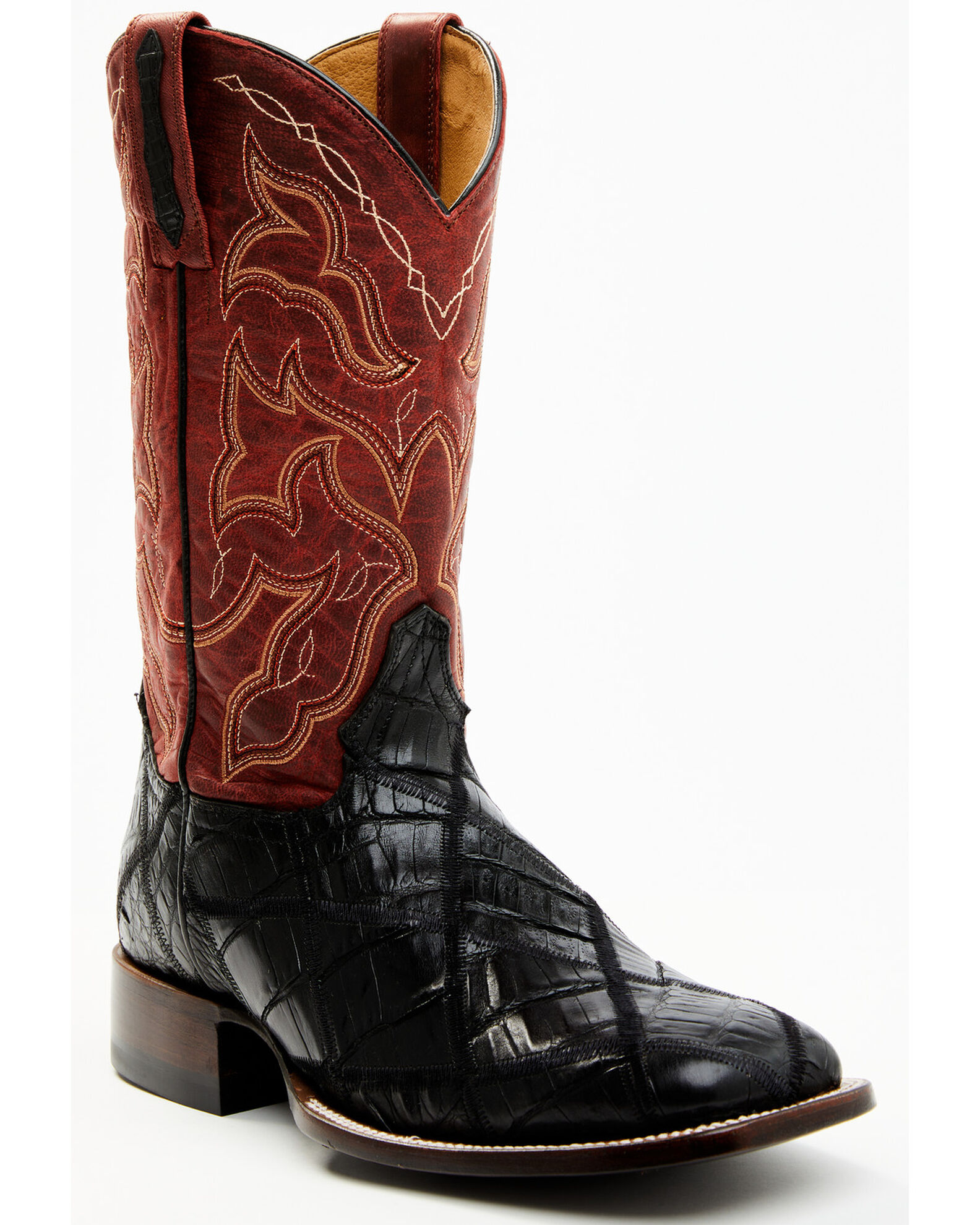 Cody James Men s Exotic Caiman Western Boots Broad Square Toe Country Outfitter