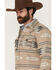 Image #2 - Cody James Men's Dustbowl Southwestern Print Shirt Jacket, Tan, hi-res