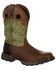 Durango Men's Maverick XP Waterproof Western Work Boots - Square Toe, Brown, hi-res