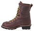 Image #3 - Georgia Boot Men's Waterproof Logger Boots - Round Toe, Chocolate, hi-res