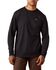 Image #2 - Ariat Men's Rebar Cotton Strong&trade; Eagle Skull Long Sleeve Work T-Shirt, Black, hi-res