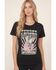Image #1 - Fender Women's Telecaster Short Sleeve Graphic T-Shirt, Black, hi-res