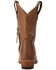Image #5 - Lane Women's Plain Jane Midi Western Boots - Round Toe, Brown, hi-res