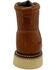 Image #5 - AdTec Men's 6" Apex Slip-Resistant Moc Work Boots - Soft Toe, Brown, hi-res