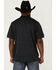 Image #4 - RANK 45® Men's Rowel Camo Print Performance Polo Shirt , Black, hi-res