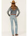 Image #3 - Wrangler Retro Women's Medium Wash Mid Rise Madelyn Bootcut Jeans, Blue, hi-res
