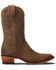 Image #2 - Lane Women's Plain Jane Midi Western Boots - Round Toe, Caramel, hi-res