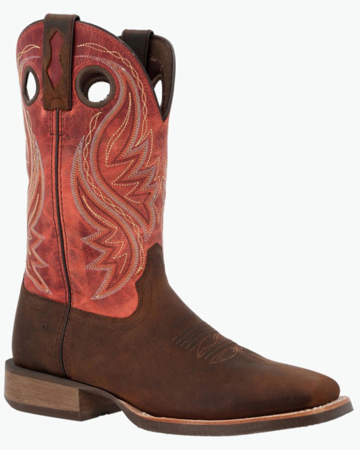 Image #1 - Durango Men's Rebel Pro&trade; Performance Western Boots - Broad Square Toe, Brown, hi-res
