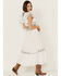Image #4 - Cleo Bella Women's Yvonne Midi Dress, Ivory, hi-res