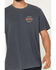 Image #3 - Brixton Men's Gibson Short Sleeve Graphic T-Shirt, Dark Blue, hi-res
