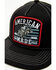 Image #2 - Cowboy Hardware Boys' American Made Ball Cap, Black, hi-res
