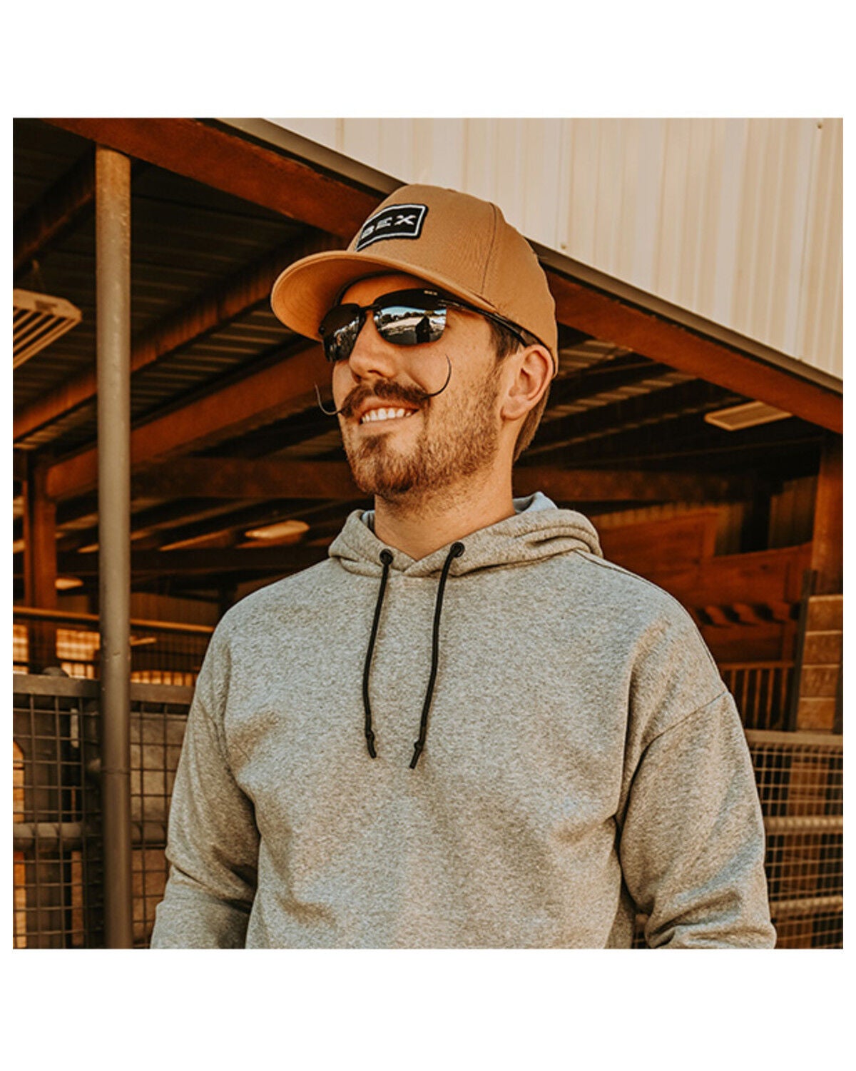 Image #2 - Bex Jaxyn X OTG Sunglasses, Black/grey, hi-res