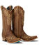 Image #1 - Lane Women's Destiny Tall Western Boots - Snip Toe, Brown, hi-res