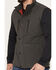 Image #3 - Dakota Grizzly Men's Nicco Stretch Western Vest, Charcoal, hi-res