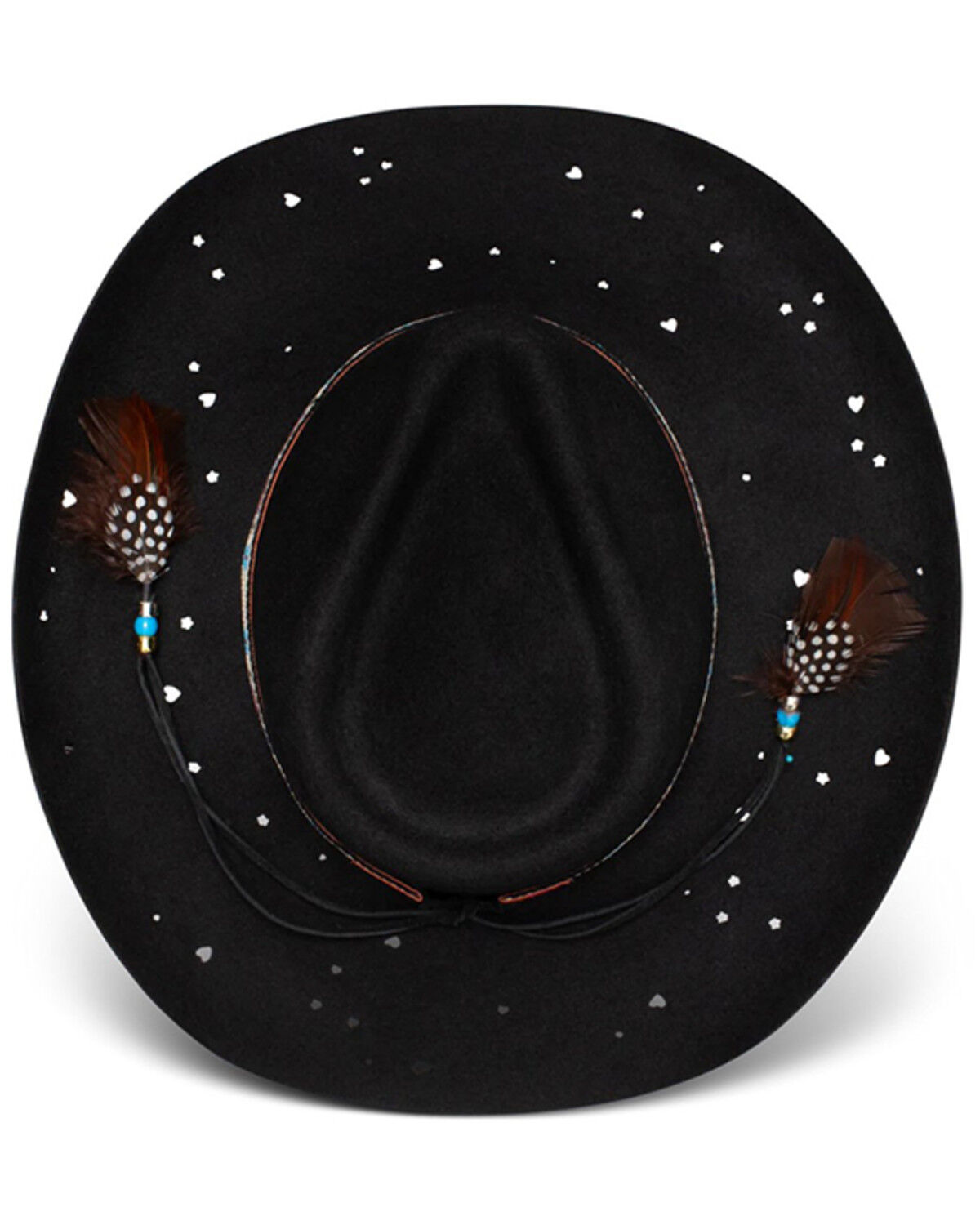Image #3 - Charlie 1 Horse X Lainey Wilson Wild Horses Felt Western Hat, Black, hi-res