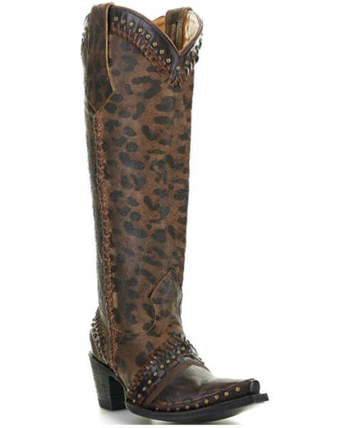 Image #1 - Old Gringo Women's Margery Western Boots - Snip Toe, Brown, hi-res