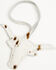 Image #3 - Shyanne Steer Head Cowhide Bag Charm, Brown, hi-res