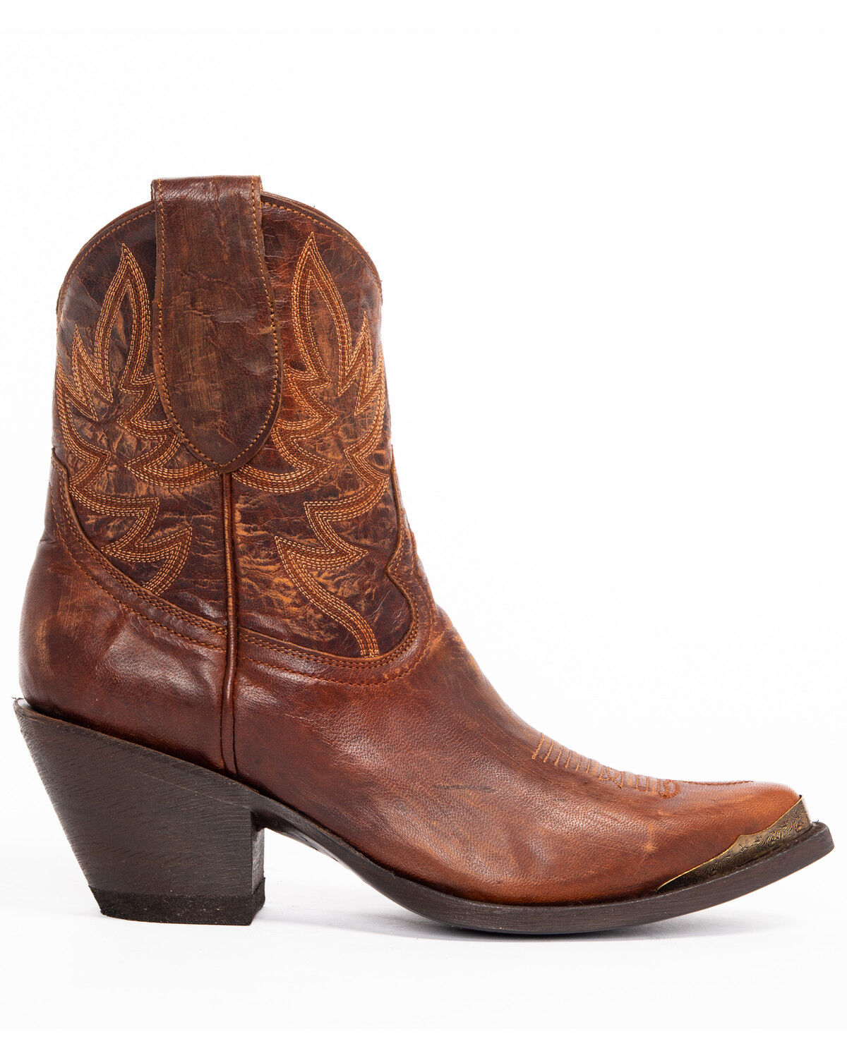 Image #2 - Idyllwind Women's Wheels Western Booties - Round Toe, Brown, hi-res