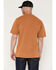Image #4 - Hawx Men's Forge Solid Short Sleeve Work T-Shirt, Rust Copper, hi-res