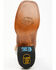 Image #7 - Dan Post Women's Ellie Western Boots - Broad Square Toe, Tan/turquoise, hi-res