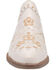 Image #4 - Laredo Women's Wildflower Mules - Snip Toe, White, hi-res