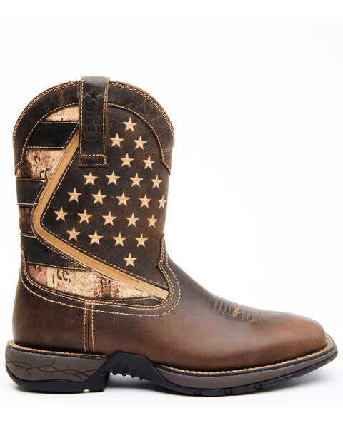Image #2 - Cody James Men's Star Lite Performance Western Boots - Broad Square Toe, Brown, hi-res