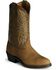 Image #1 - Laredo Men's Western  Boots - Round Toe, Distressed, hi-res