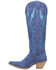 Image #3 - Dingo Women's Thunder Road Western Boots - Snip Toe, Blue, hi-res