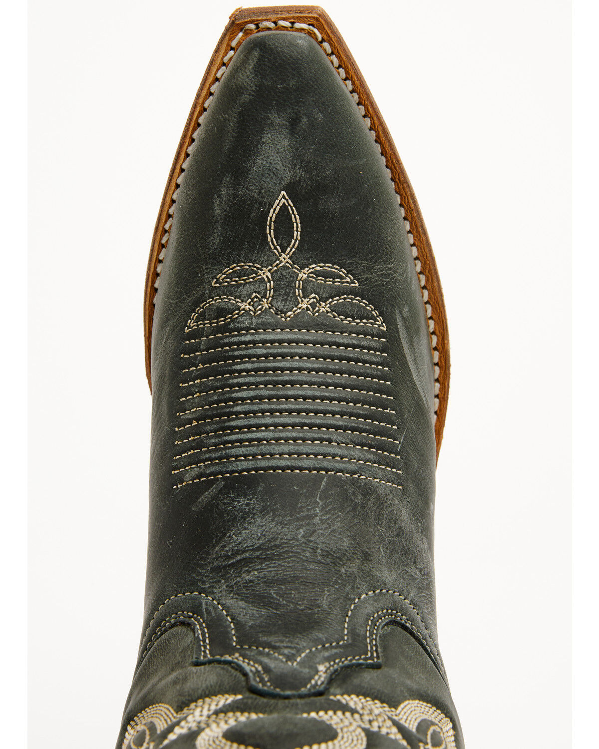 Image #6 - Laredo Women's Carly Western Boots - Snip Toe, Navy, hi-res
