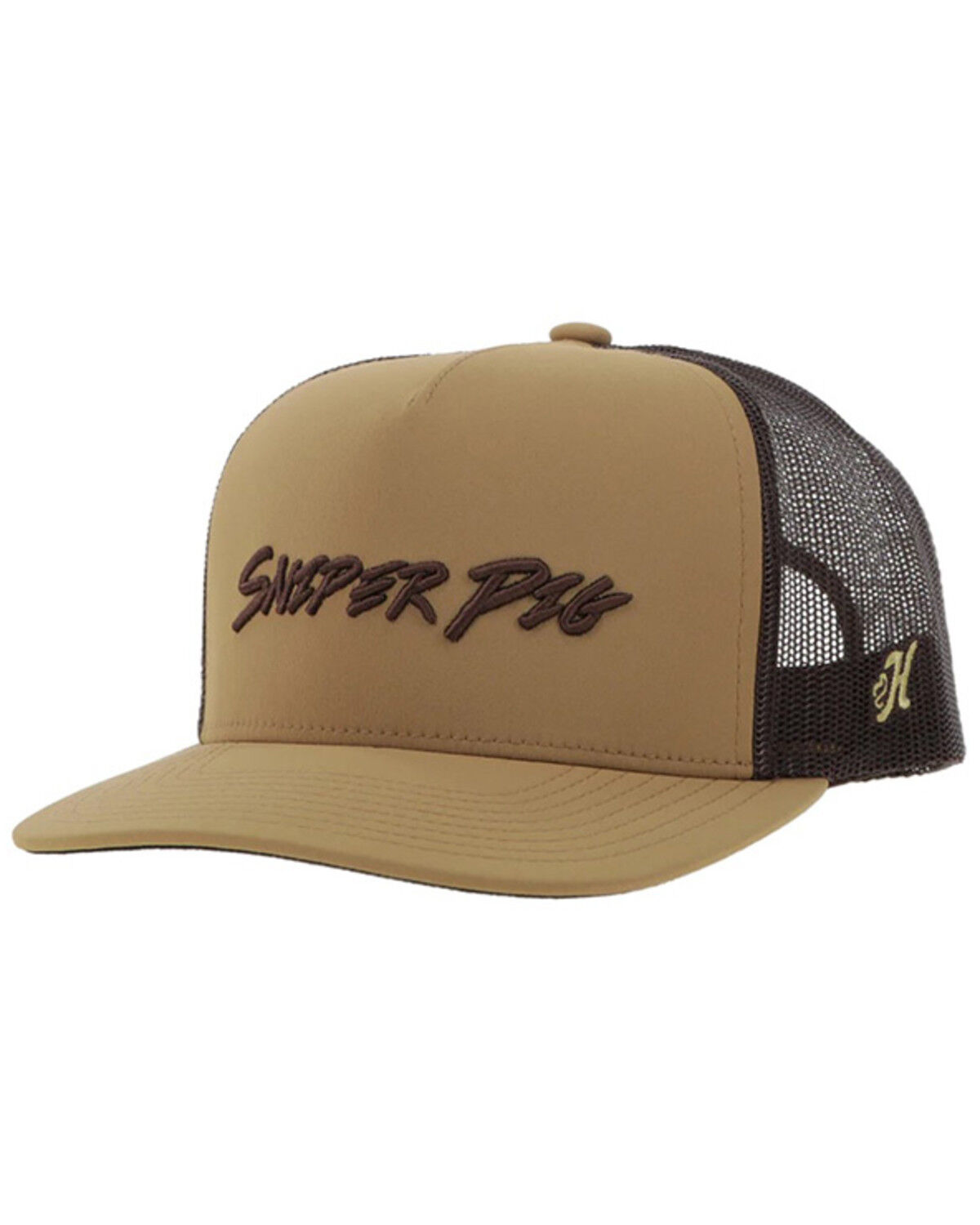 Image #1 - Hooey Men's Spur Trucker Cap, Tan, hi-res
