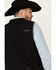 Image #5 - Cinch Men's Black Lightweight Stretch Zip-Up Vest , , hi-res