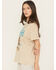 Image #2 - Girl Dangerous Women's Wild Horses Short Sleeve Graphic Tee, Sand, hi-res